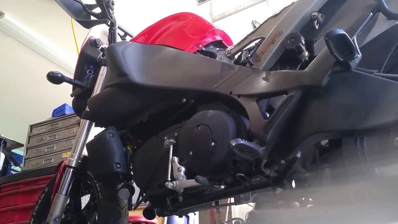 Buell XB12 Factory Muffler, Drummer SS, and Open Header YouTube