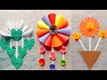 New!! Beautiful Paper Craft For Home Decoration//Best Heart Flowers//Easy Wall Hanging Crafts//DIY..