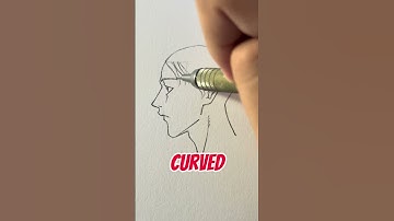 How to draw curly hair || Jmarron