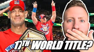 John Cena To Break Wwe Record In 2025?