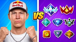 MrSavage VS Every Rank In Fortnite!