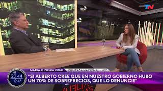 María Eugenia Vidal en SOLO UNA VUELTA MÁS (18/7/2022)