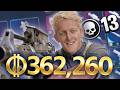 My Solo Raid Record: $362,260 💰