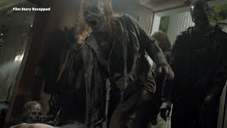 Connie and Virgil's harrowing escape from cannibals, a reunion with Kelly.