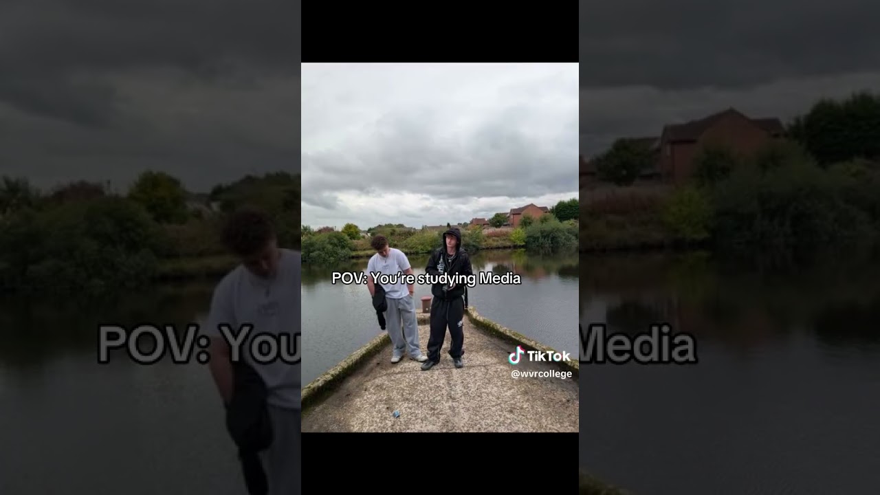 POV: You’re studying Level 3 Creative & Digital Media at Warrington & Vale Royal College! 🎥