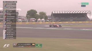 F1 silverstone 2017Alonso se pone Primero en la Q1