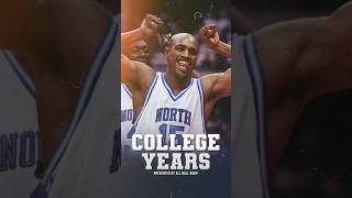 Vince Carter’s College Years | UNC 📚 #ncaa #nbahighlights #shorts