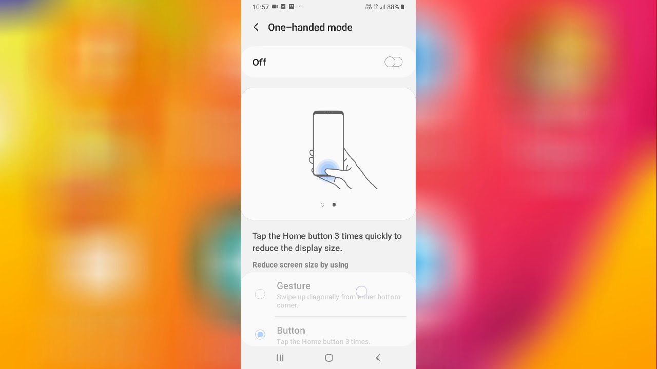 Samsung Motions and Gesture Setting - YouTube