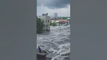 Flooding From 8 Inches Of Rain Devastates San Antonio Texas SanAntonio Disaster FlashFlood 