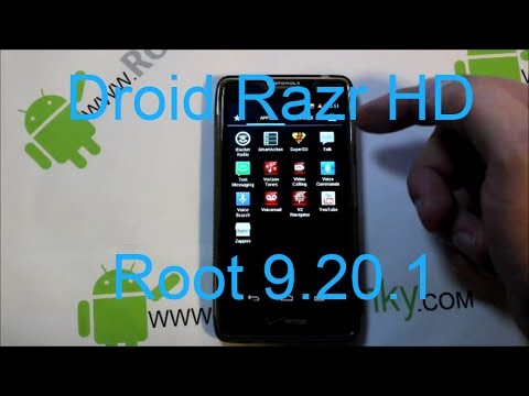 Motorola Droid Razr HD root on 4.1.2 build 9.20.1 or .79