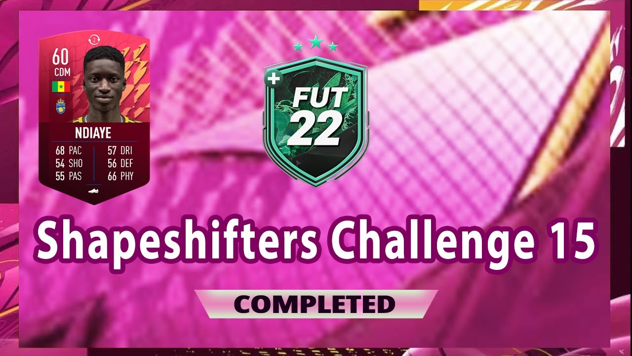 SHAPESHIFTERS CHALLENGE 15 SBC FIFA 22! (CHEAPEST SOLUTION - NO LOYALTY)
