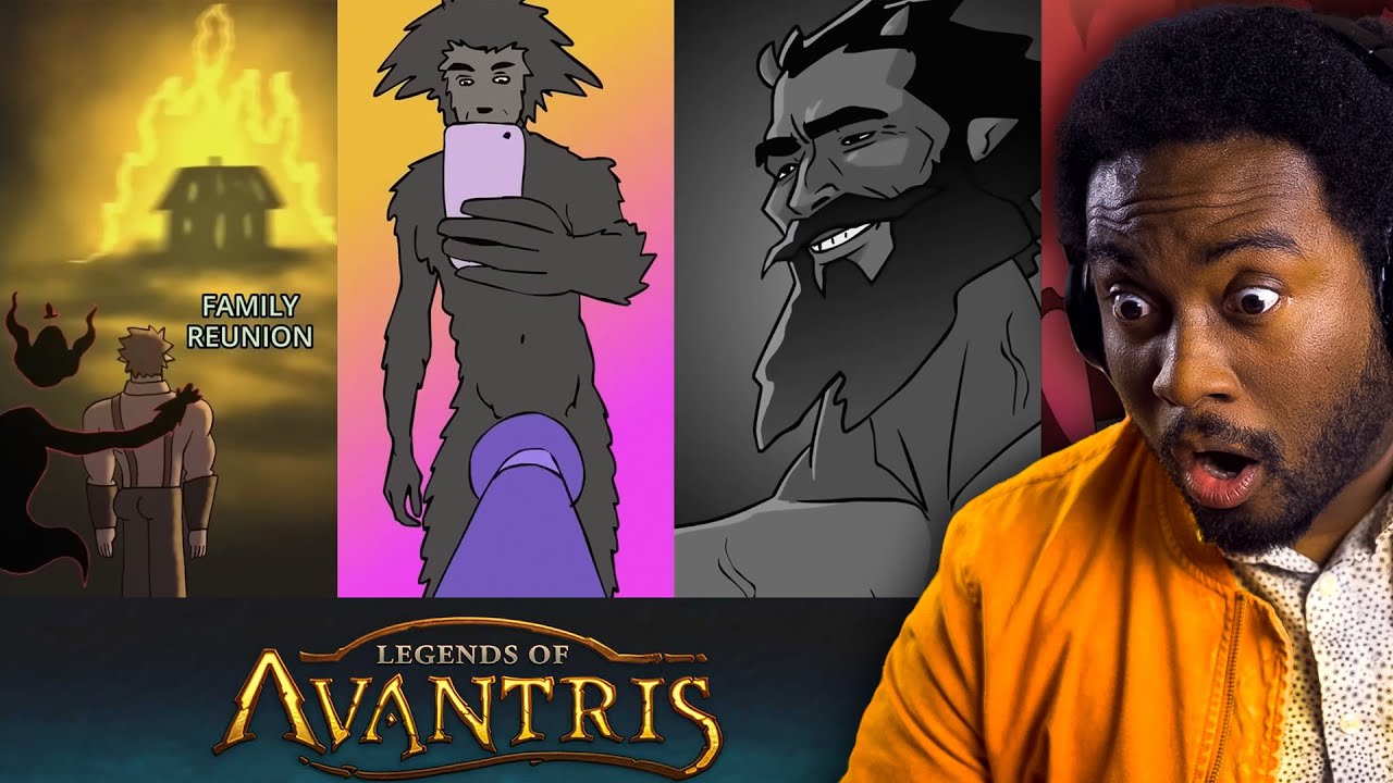 THIS LEGEND OF AVANTRIS CAMPAIGN IS TOO FUNNY | Reacting to Animated DnD Shorts