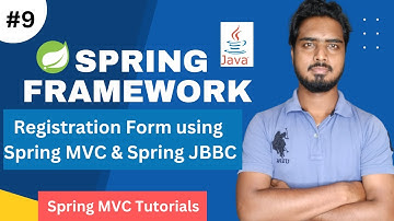 #9 Registration Form Spring MVC & JDBC | Spring MVC Tutorials