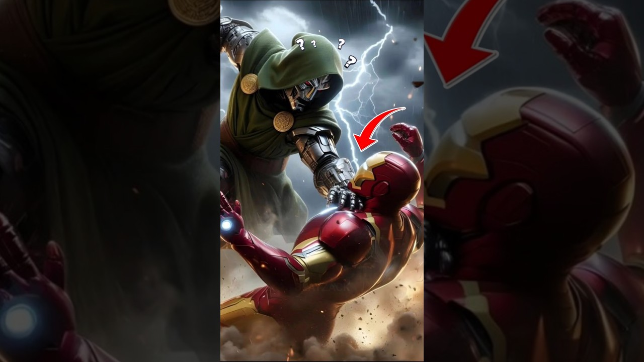 Robert Downey Jr. shares a new photo of Doctor Doom and Iron Man. || 