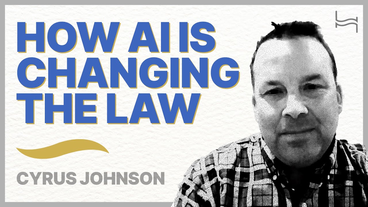 Cyrus Johnson Reveals the Surprising Truth About AI in Law - YouTube