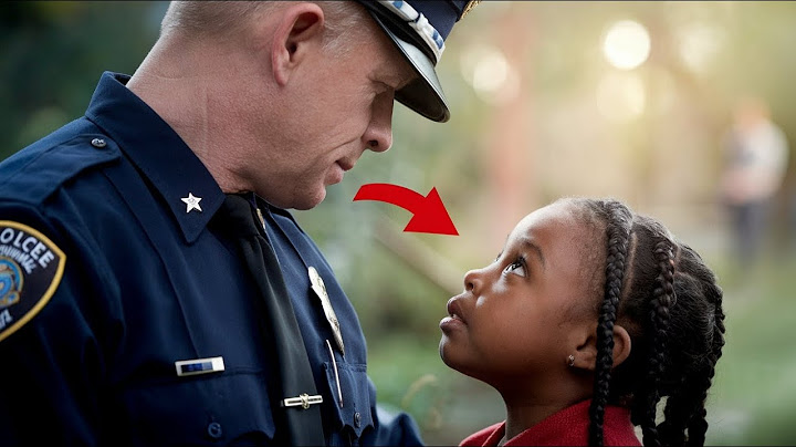 Young Girl Finds Courage to Approach Police Officer with Two Words That Change Everything