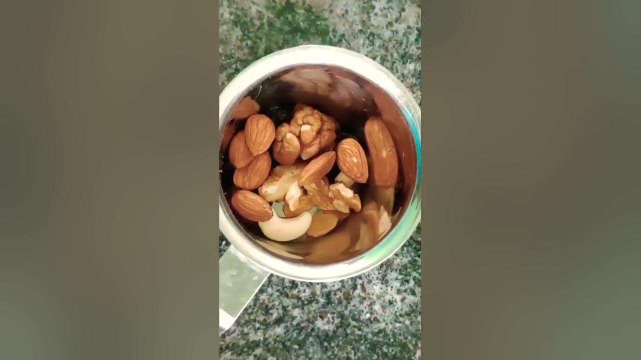 Healthy Dry Fruits Juice YouTube