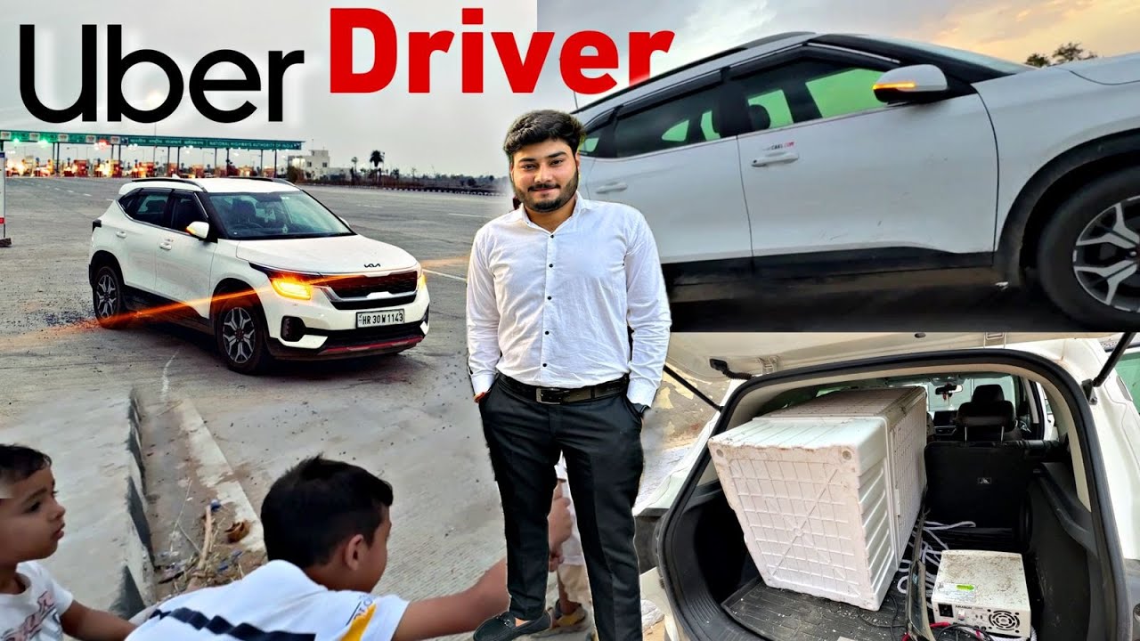 I became TAXI DRIVER for 24 Hours 😂 with Kia Seltos 💵