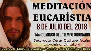 Meditacion EUCARISTICA Domingo 08 de Julio Padre Cesar Gustavo Acuña