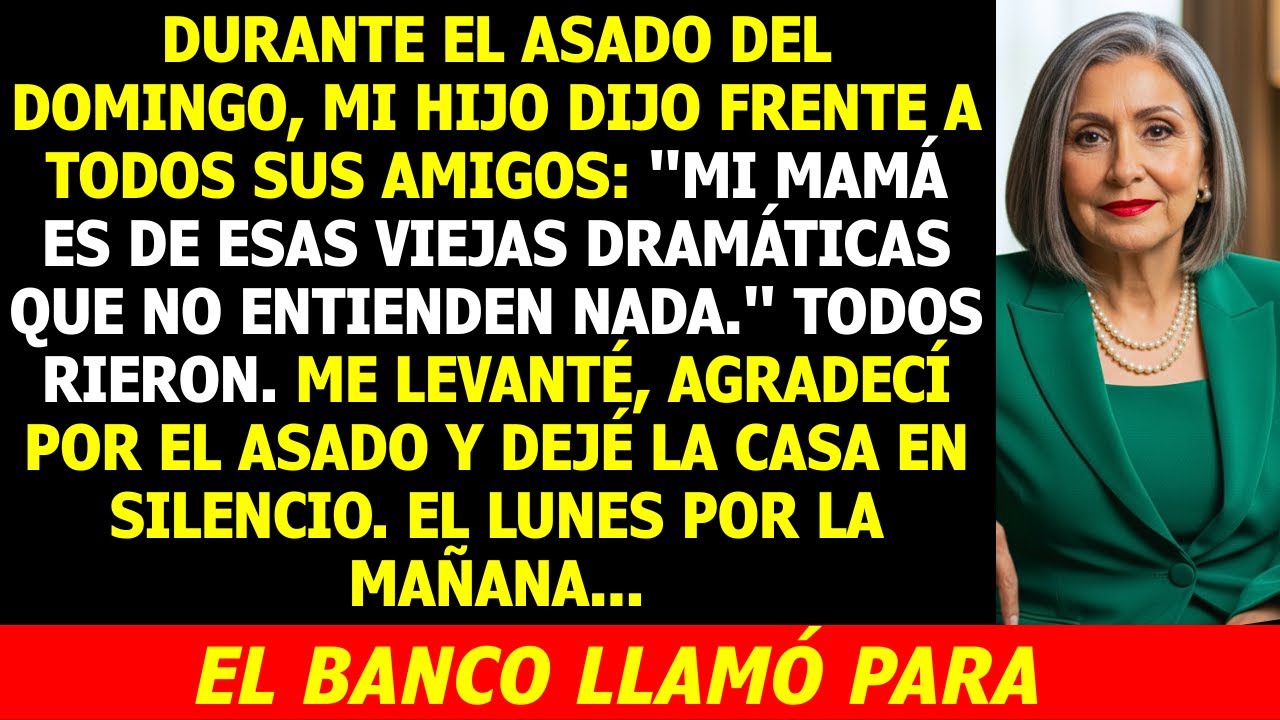 Mi Hijo Dijo Frente a Todos Sus Amigos: 