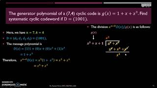 Famous Systematic Cyclic Code Wealth