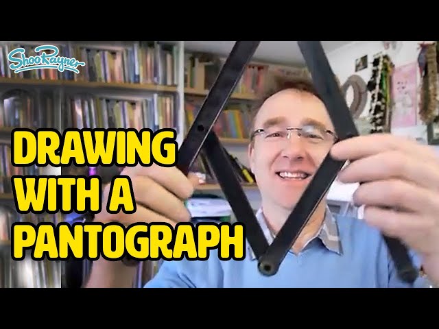 34cm Artist Pantograph Copy Drawing Reducer Enlarger Tool Art