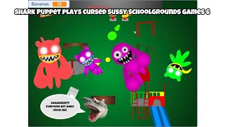 SB Movie: Shark Puppet plays Cursed Sussy Schoolgrounds Games 6!