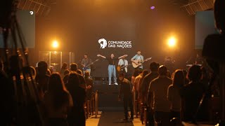 Video thumbnail of "Aqui Como No Céu  (Here As in Heaven) + A Terra Clama - João e Myllena (Comunidade das nações RLV)."