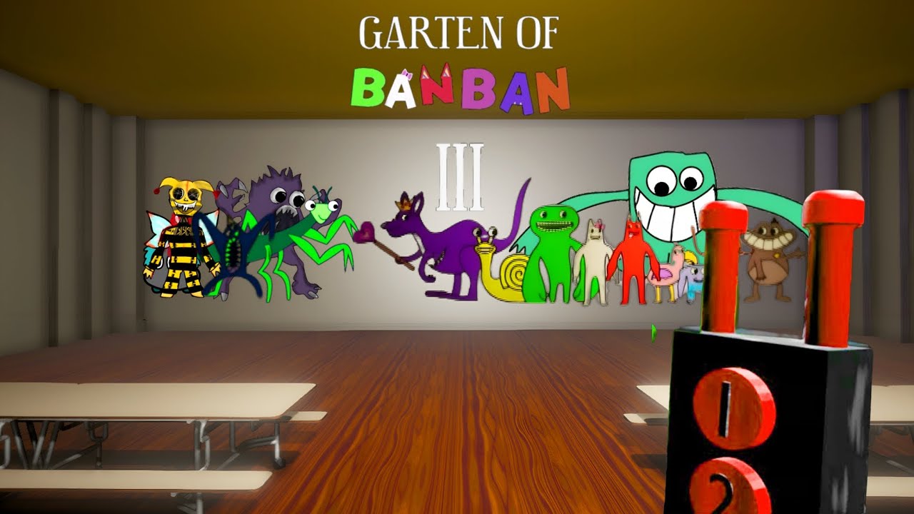 Garten of Banban 3 - NEW Official Trailer (Gameplay)