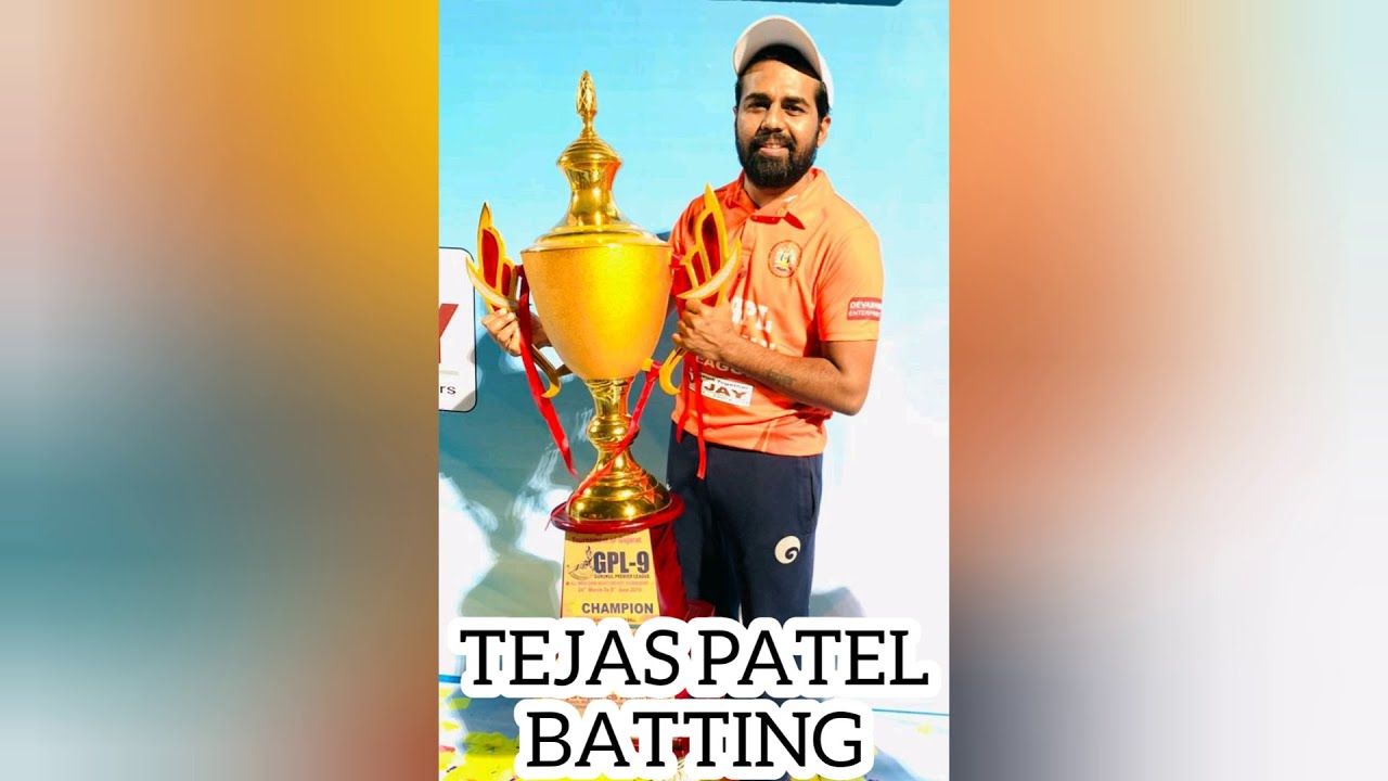 Tejas Patel Batting Man Of The Match Perfomance YUVA EKTA CRICKET