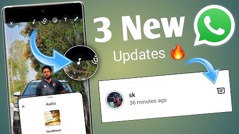 3 Whatsapp New Update 2025 | Add Music on whatsapp status New feature | Whatsapp update 🔥