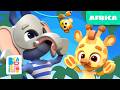 🦒 Africa — Episode 19 — Season 2 — Educational Cartoon for Toddlers | Beadies