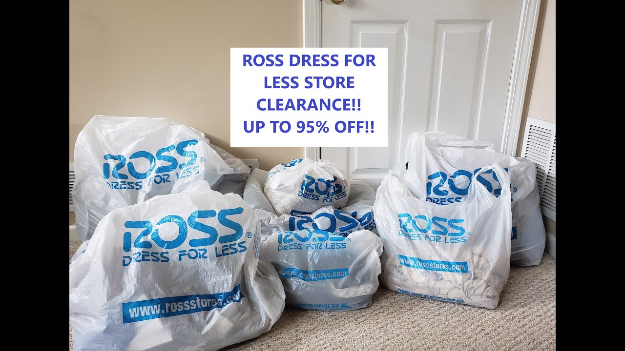 ROSS DRESS FOR LESS STORE CLEARANCE! UP TO 95 OFF!! LOTS OF NAME BRAND