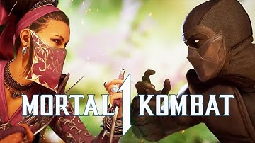 Mortal Kombat 1 - Klassic UMK3 Noob Saibot VS Empress Mileena Intro Dialogue! (Khaos Reigns DLC)