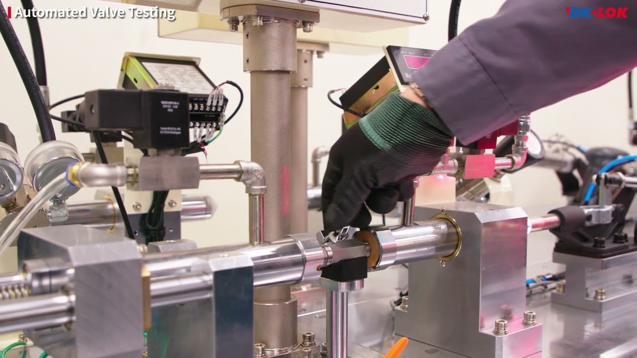 DK-LOK® Automated Valve Testing
