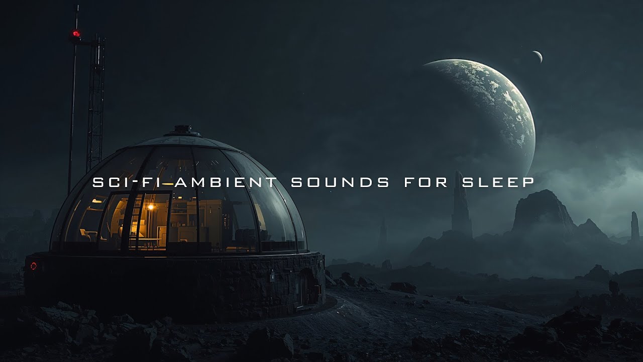 Earth Is Chaos, Space Is Silence | Deep Space Sci-Fi Soundscape | Stop Fear & Deep Sleep