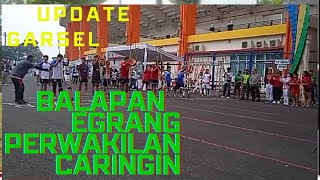 Balap Egrang Perwakilan Kec Caringin Sman 28 Garut Masuk Pinal