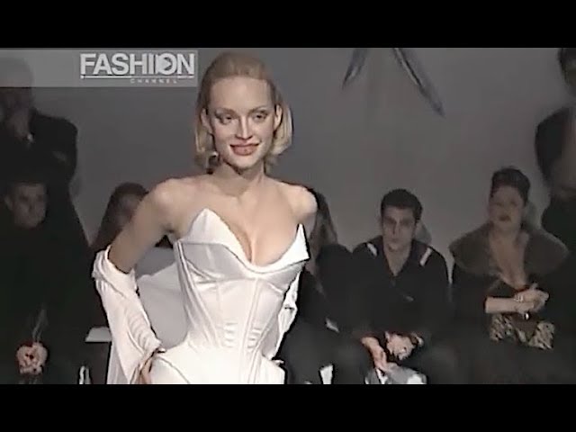THIERRY MUGLER Fall 1999 2000 Haute Couture Paris - Fashion