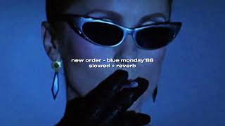 new order - blue monday’ 88 (slowed + reverb)