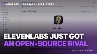 The open-source ElevenLabs just hit 18K stars (Voicebox)