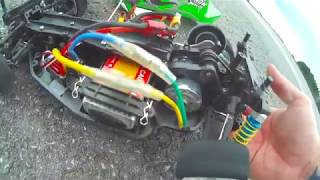 Tamiya TA04 SS Stock Silver Can Run 3s with a Smokey Ending