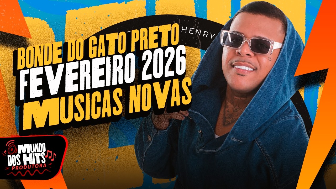 BONDE DO GATO PRETO - MÉDIOS TOPADOS - JANEIRO 2026 - MÚSICAS NOVAS - ALTA QUALIDADE