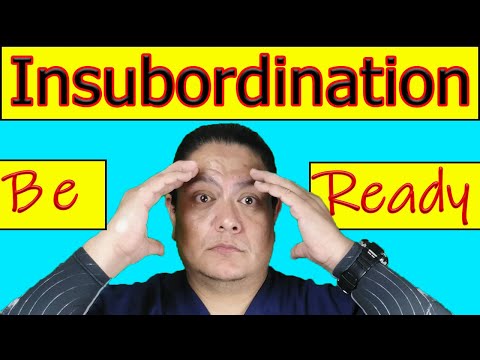 How to Respond to Insubordination Effectively * 7 Tips You Must Know* Disrespectful / non compliant