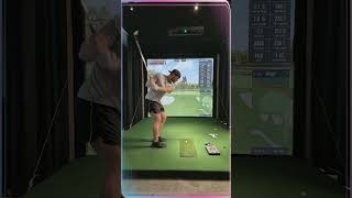 sometimes the ball doesn't sit #golf #golfsimulator #golfswing #golfshorts #shortgame