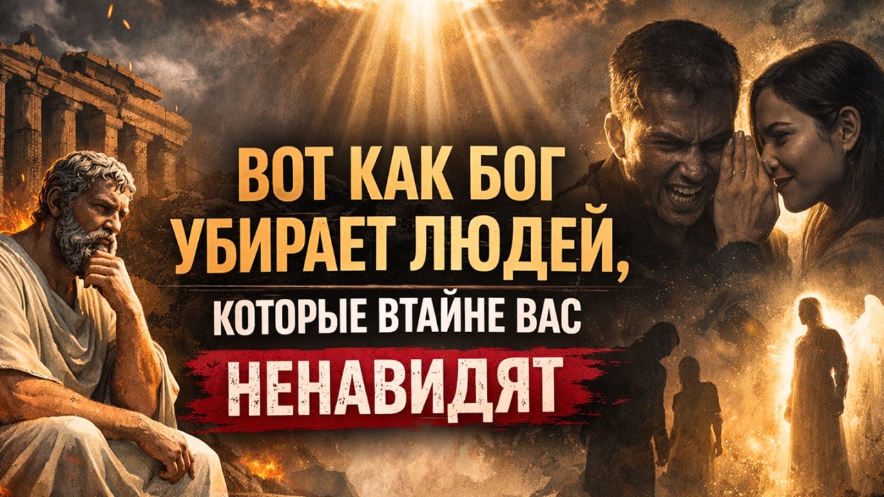 Вот как Бог убирает людей, которые Втайне вас Ненавидят | Стоицизм