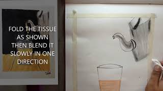 How To Blend One Colour With Tissue For Beginners By Kajal