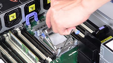 Lenovo x3650 M5 removing a CPU