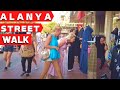 alanya street walking tour september 2021 ! alanya antalya turkey holiday ! turkey travel