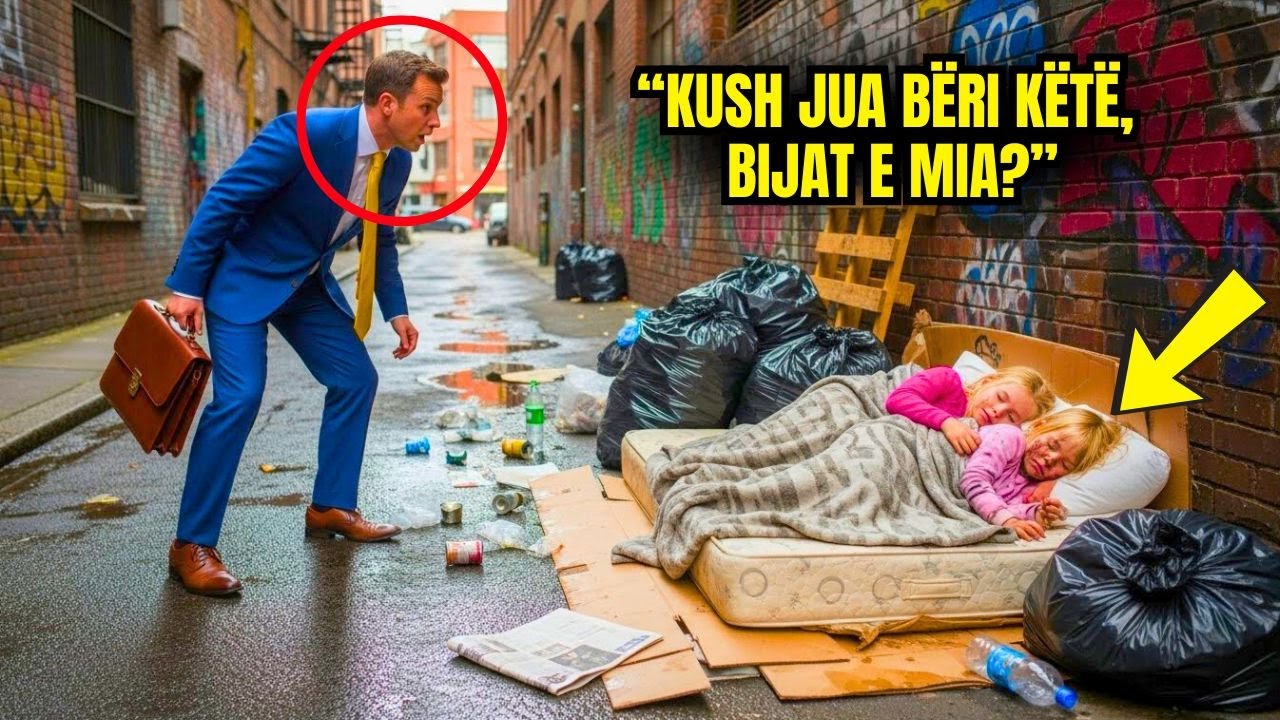 Milioneri, duke u kthyer nga kompania e tij, i gjeti binjaket e veta duke fjetur vetëm në rrugë —