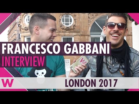 Francesco Gabbani (Italy 2017) Interview | London Eurovision Party 2017